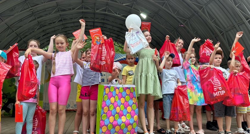  Маленькие пензенцы получили более ста подарков на День города
