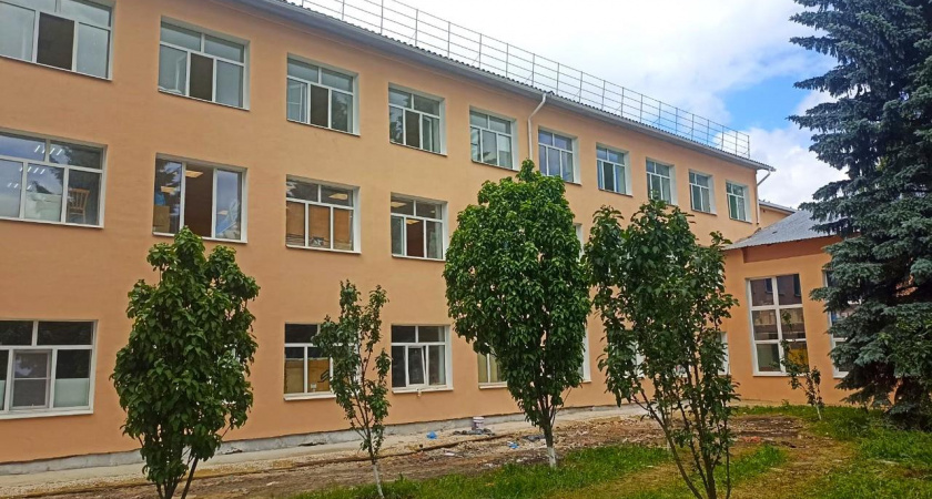 В школе № 1 г. Спасска капитальный ремонт выполнен на 70%