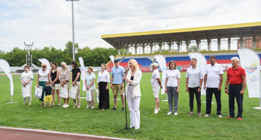В Пензе на стадионе «Первомайский» прошел Всероссийский олимпийский день