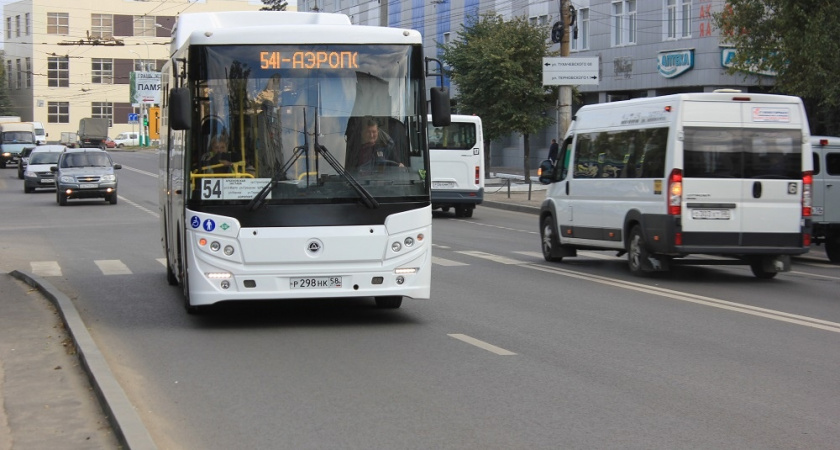 В Пензе с 1 июля изменится маршрут автобуса №54