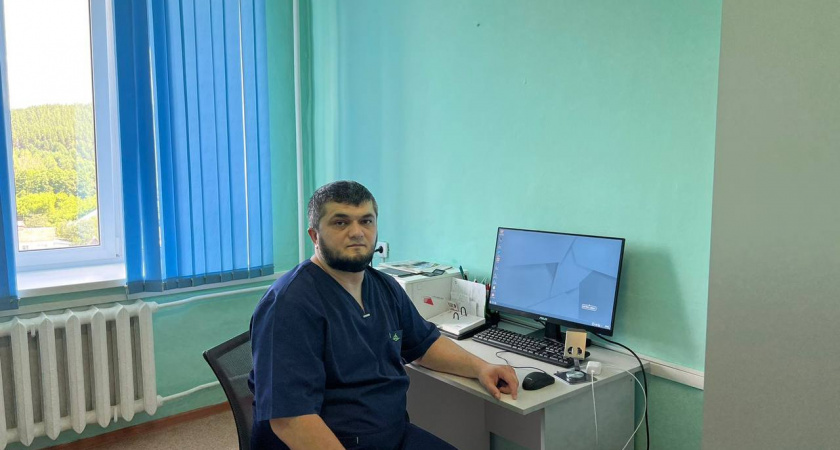 Военный медик приехал в Городище по программе «Земский врач»
