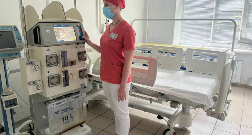 В больнице имени Бурденко Пензы установили аппарат для очистки крови