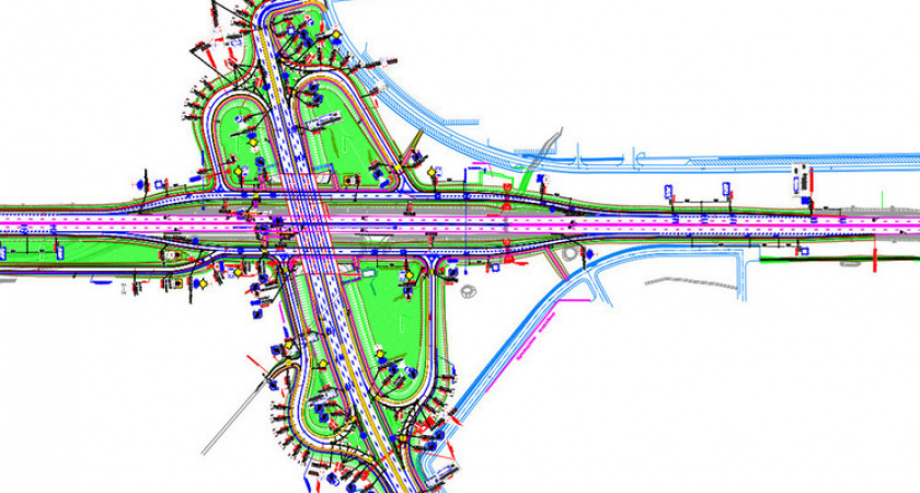 Опубликована схема движения по новой развязке на трассе М-5 в Пензе 
