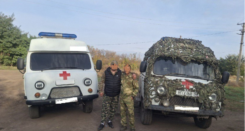 Водители скорых Пензенской области третий год несут службу в зоне СВО