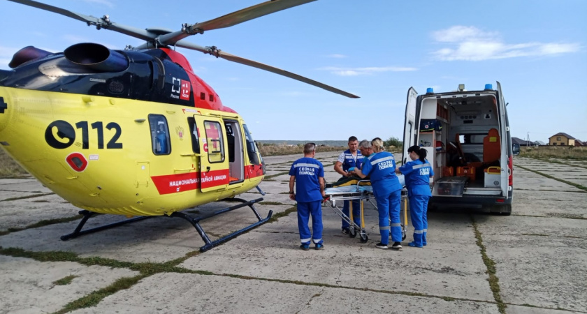 В Пензенской области санавиация выполнила еще три вылета за пациентами в течение суток