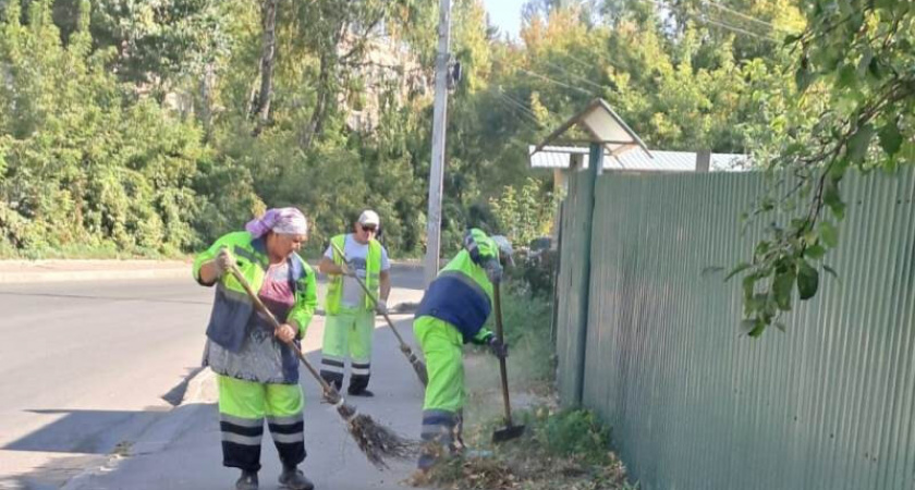 В Пензе в рамках месячника по благоустройству вывезено более 3000 кубометров мусора