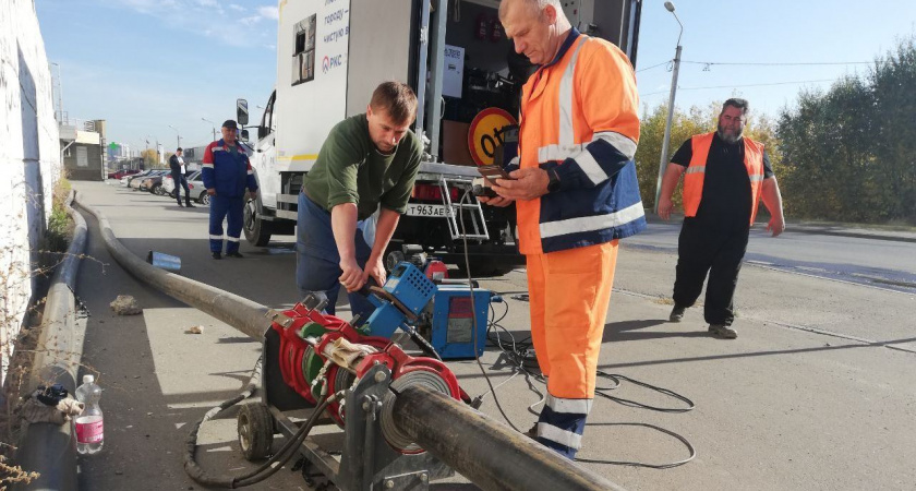 На Воронова в Пензе начали перекладывать трубопровод протяженностью 300 метров 