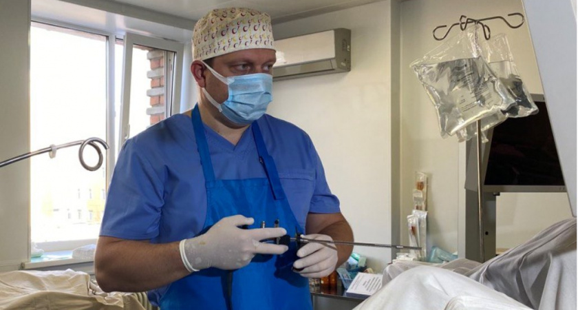 В Пензе медики провели операцию по удалению аденомы с помощью гольмиевого лазера