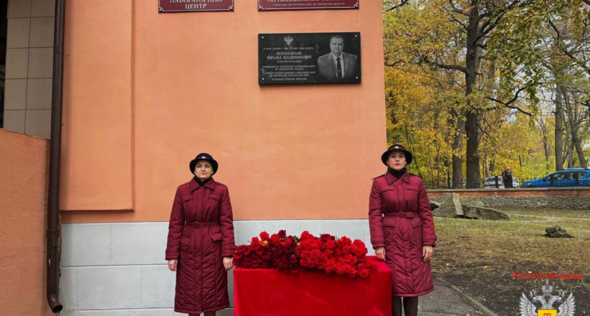 В Пензе установили мемориальную доску в честь Михаила Перекусихина