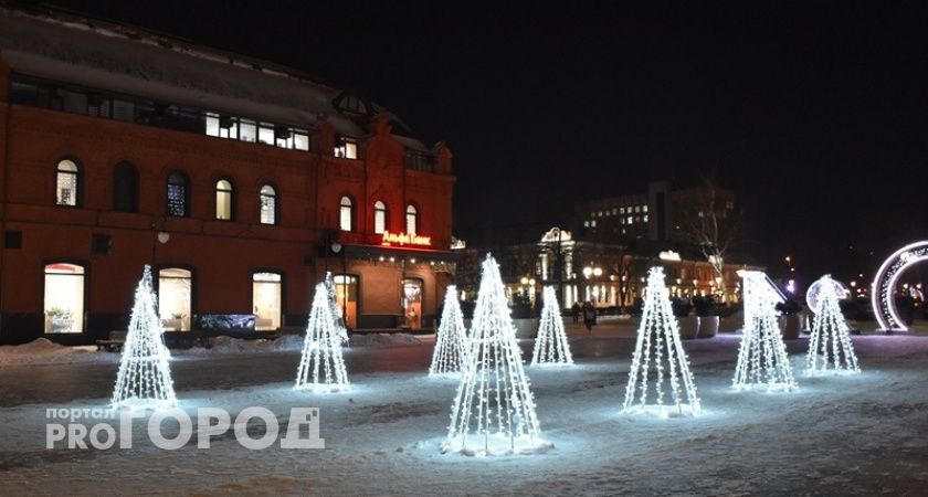 Включение новогодней иллюминации в Пензе обойдется в 4 млн рублей 