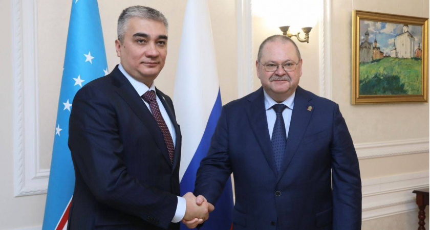 Олег Мельниченко и Ботиржон Асадов обсудили сотрудничество Пензенской области и Узбекистана