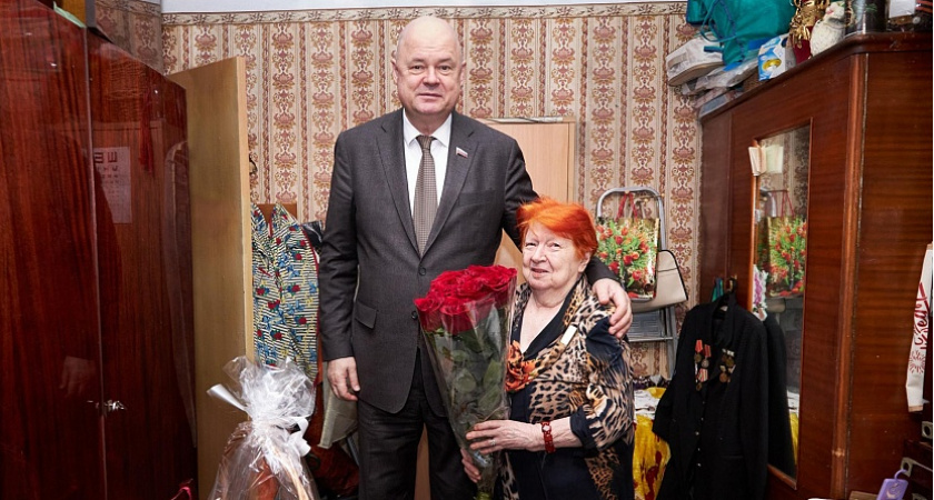 Вадим Супиков побывал в гостях у ветеранов в честь Дня освобождения Ленинграда от блокады