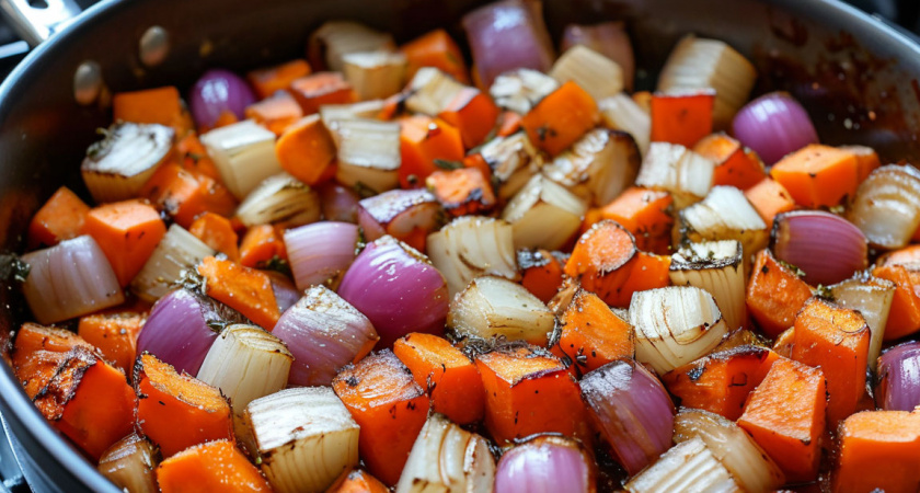 Что обжаривается первым — лук или морковь? Запомните это простое правило для приготовления вкусной зажарки
