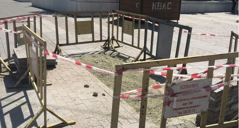 В Пензе на проспекте Победы начался ремонт дороги