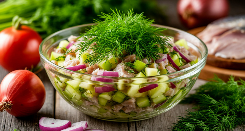 1 селёдка, 1 яблоко: настолько оригинально, что гости не понимают, из чего салат — все просят рецептик, но рассказываю только близким