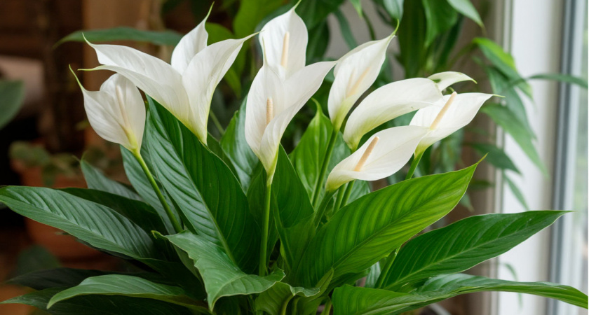 1 стакан под корень — и спатифиллум круче навороченной яхты Абрамовича: выпустит десятки белоснежных парусов на радость всей семье