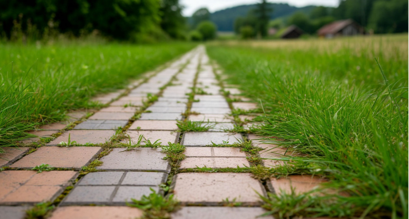 «Пшикаю» на садовые дорожки — и «сжигаю» за раз все сорняки: за одни сутки засыхают даже пырей и молочай