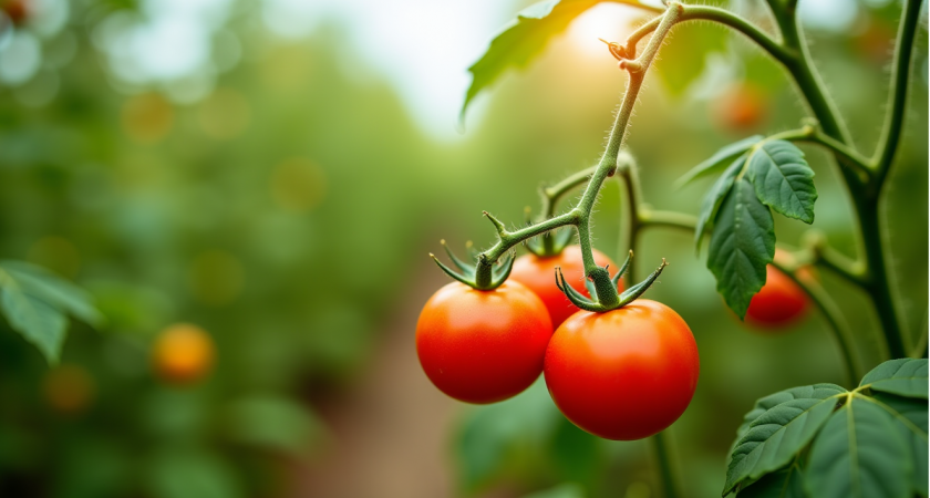 Даю соду томатам с 1 июня — урожай попрёт как на дрожжах: по 11-13 кг плодов с каждого кустика 