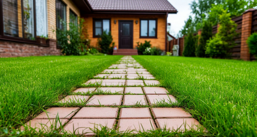 Траву на дорожках не рву и не травлю химией: секунда — и сорняки ушли прочь — жаль, раньше не догадывалась так делать