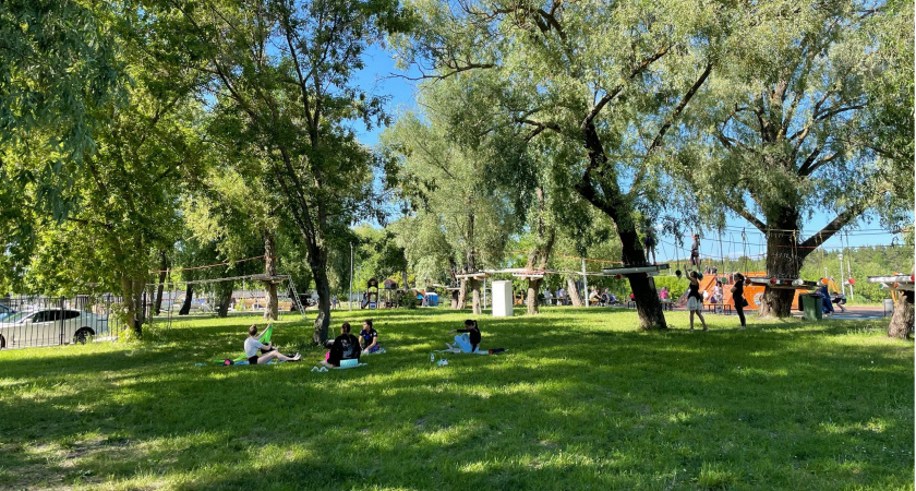 В лагере «Меридиан» прошло торжественное открытие первой летней смены