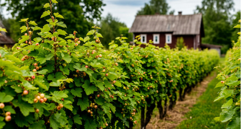 Не средство, а «ловушка» для тли — опрыскиваю смородину и не нарадуюсь — тля «загибается» на глазах, ловушка работает на все 100%