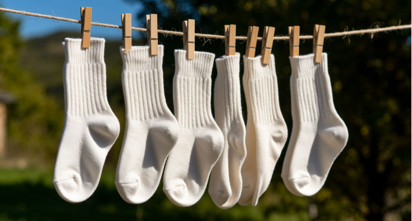 Вот почему у китайцев кипенно белые носочки всегда — простая хитрость