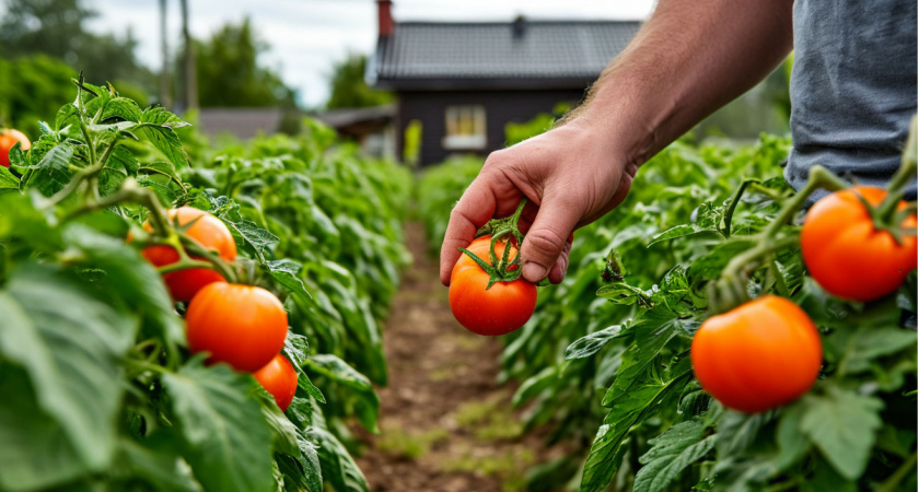Закопала под томаты в июне — устала снимать помидоры: 1 продукт превратил хилые кусты в рабочий конвейер