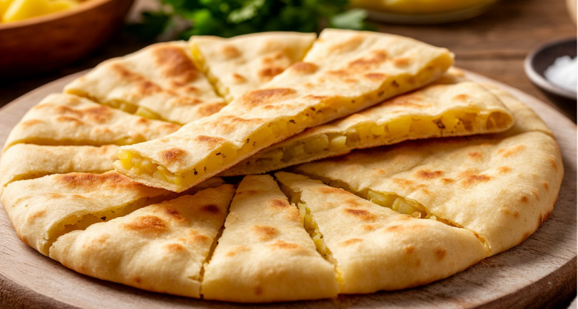 Удивительно воздушный осетинский пирог: выпекается 10 минут — съедается до последней крошки 