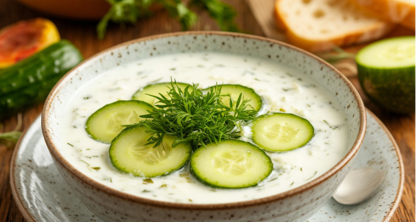 Когда надоела окрошка, готовлю этот холодный болгарский суп: идеально для жары  