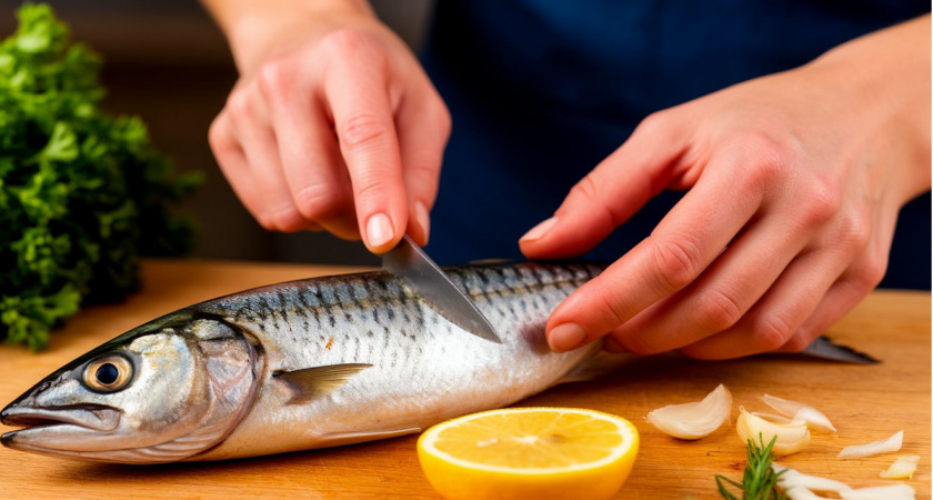 Часто готовлю «рыбное сало»: обалденный посол скумбрии, домашние в восторге — рецепт, привезённый с Севера