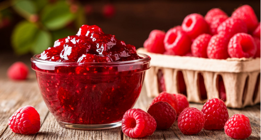 Всего 15 минут и без сахара: малиновое варенье готовлю только так и никак иначе — просто восторг