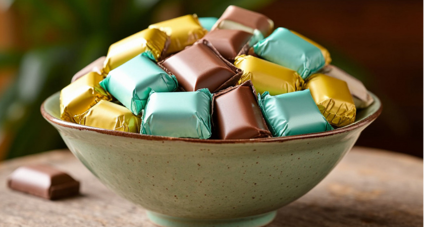 Самые восхитительные конфетки, что я видела, да ещё и очень вкусные: в «Магниты» завезли дешёвые конфеты с 100% натуральным составом