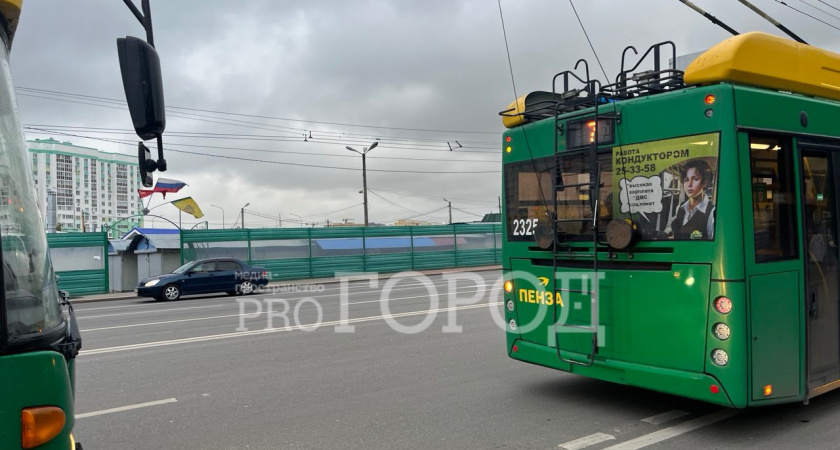 В тройку лучших водителей троллейбуса в Пензе вошла женщина