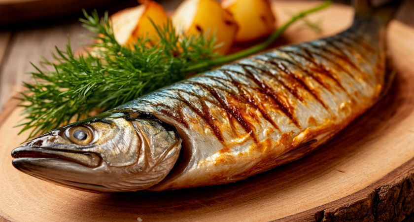 Скумбрия в бутылке, как копченая: просто кладу тушку в бутылку и заливаю маринадом - и никакой химии 