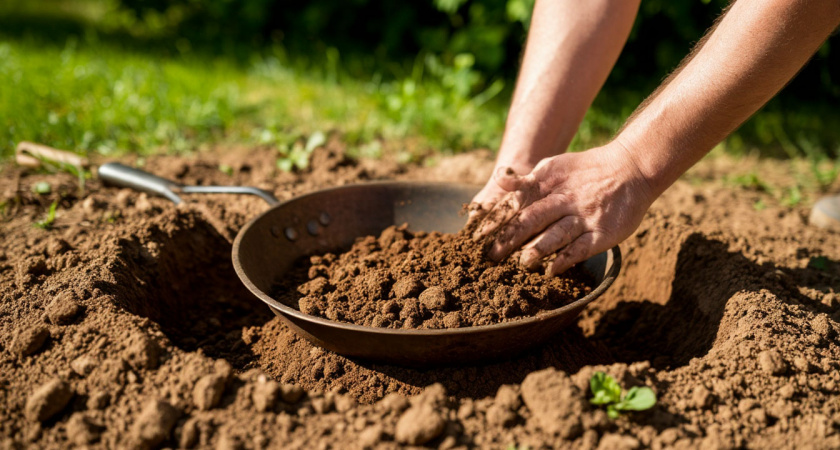 Зачем мужики в деревне закапывают кастрюли в землю - женщины за это их на руках носят