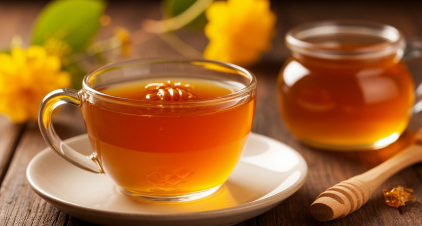 Такой чай с медом забирает здоровье, а мы его при болезнях пьем и детям даем - вреда больше, чем пользы 