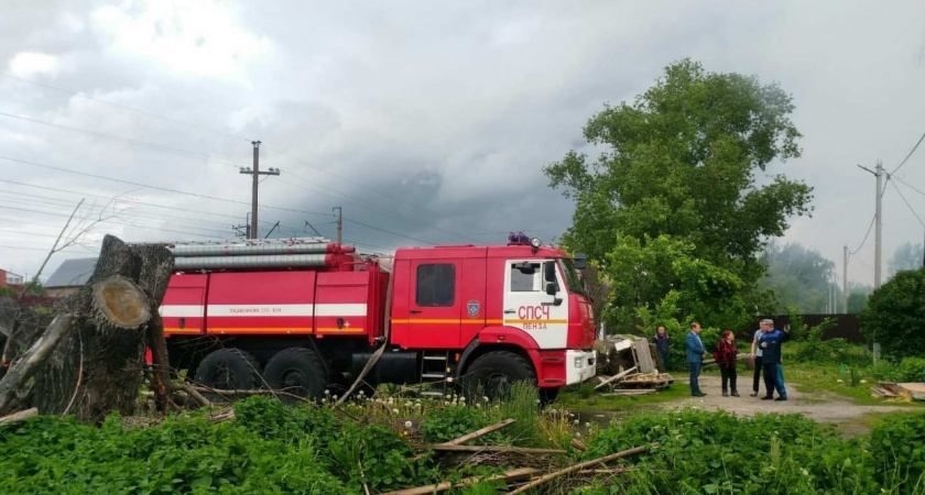 За сутки в Пензенской области произошло четыре пожара