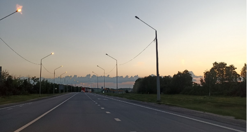 В Сосновоборском районе отремонтирован участок автодороги «Сосновоборск - Нижний Мывал - Маркино»