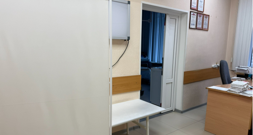 В Кузнецком районе продолжается благоустройство территории у нового ФАПа