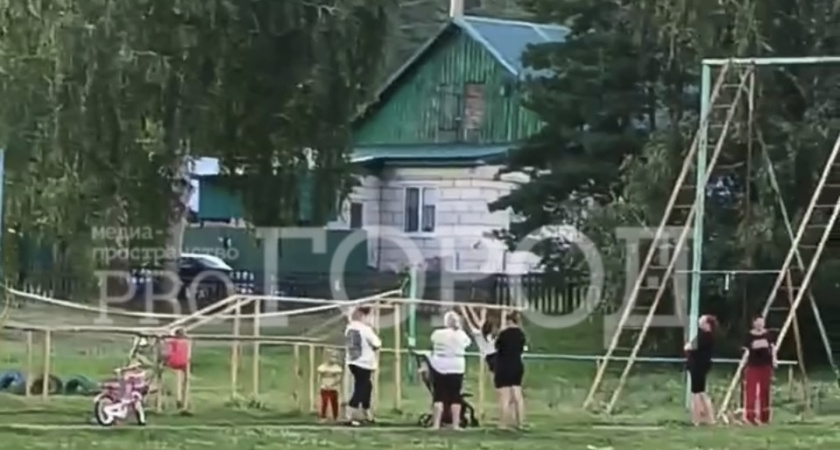 «Без слез не взглянешь!»: жители поселка Верхозим отстаивают права на благоустройство единственной детской площадки 