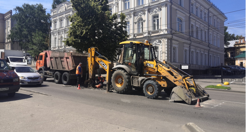 В Пензе при поддержке Олега Мельниченко ведется ремонт дорог