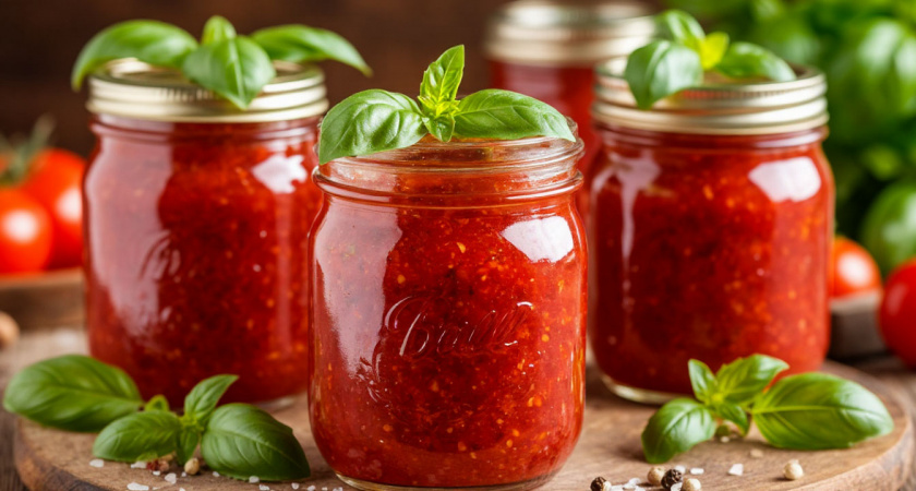 Простой рецепт вкуснейшего базиликового соуса на зиму