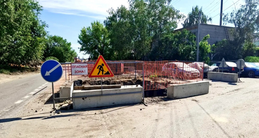 В Пензе продолжается строительство водопровода от Терновки до ГПЗ