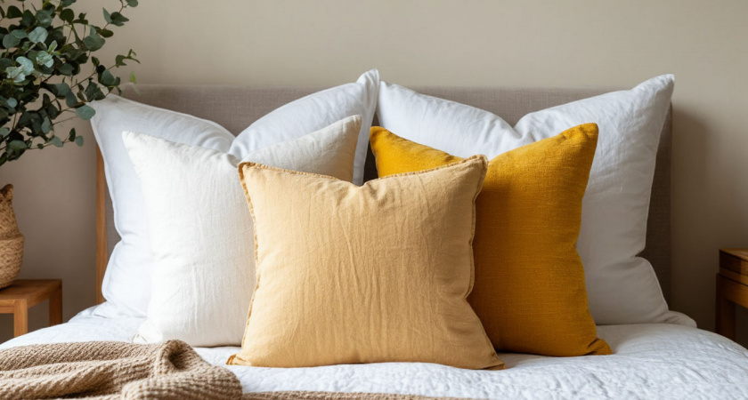 Как правильно стирать подушки разных наполнителей