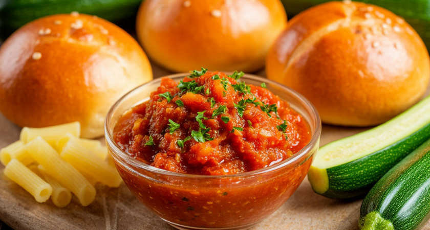Уникальный рецепт аджики из кабачков