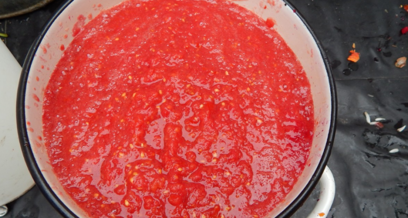 Рецепт острой сырой аджики на зиму. Яркий вкус и никакой варки