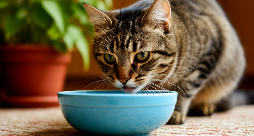 Почему кошка ест только соус из корма? Объяснение ветеринара 