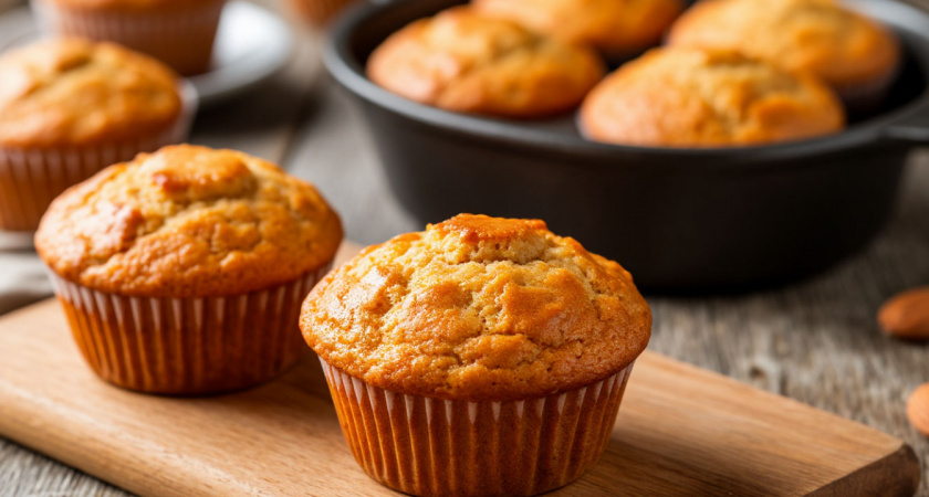 Простой рецепт маффинов на завтрак за 5 минут без миксера 
