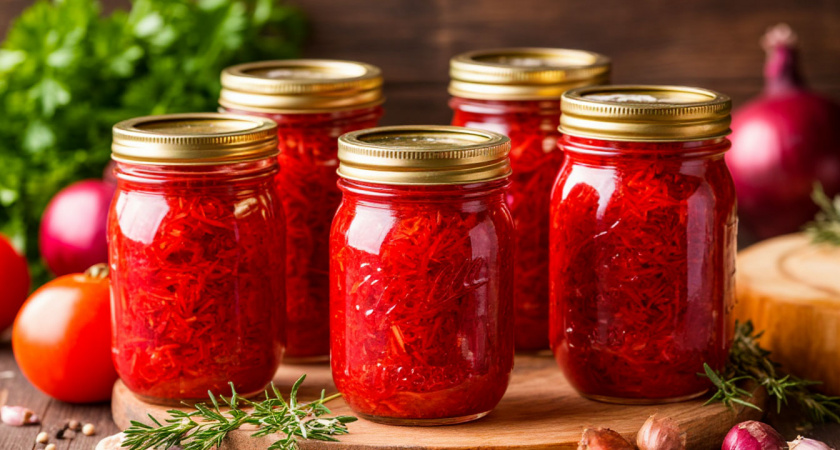 Консервированный борщ: как закатать лето в банку