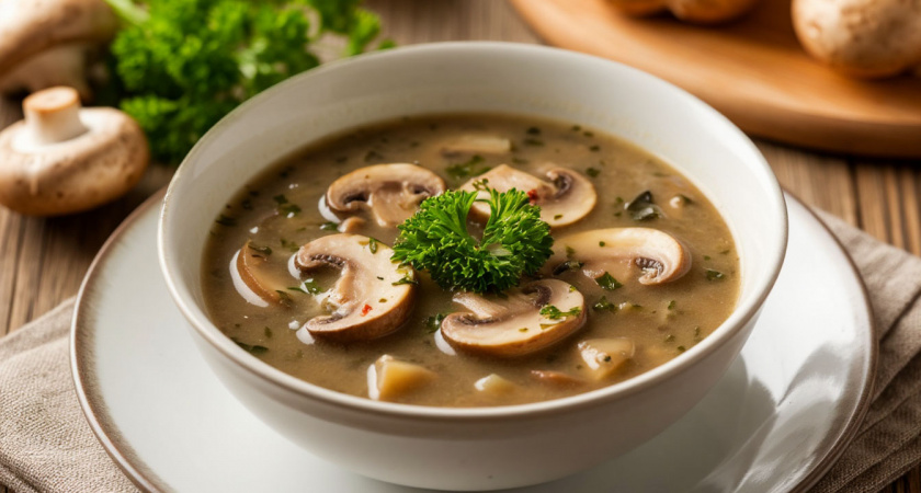 Рецепт ароматного грибного супа: секреты обжарки, тонкости вкуса, идея с макаронами